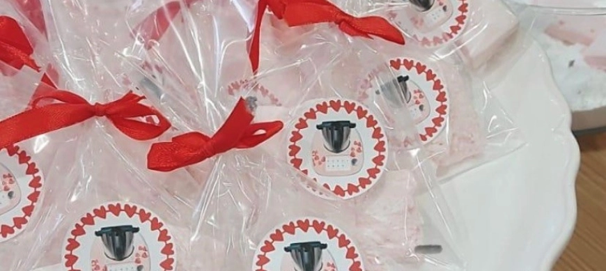 Como hacer nubes de fresa con Thermomix