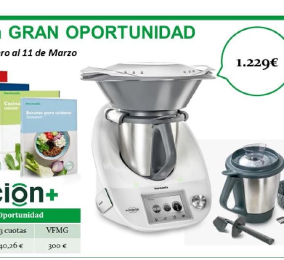 LA GRAN OPORTUNIDAD: TU Thermomix® CON EL 2º VASO DE REGALO!!