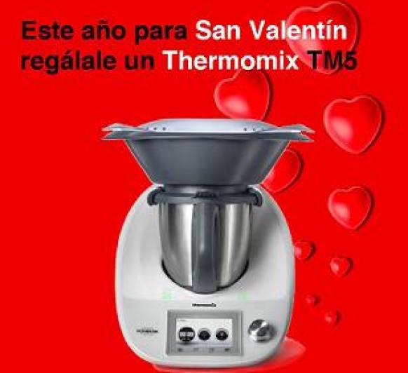 Este Año por San Valentin, regalale un Thermomix TM 5