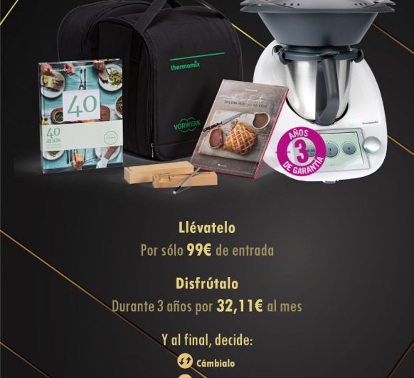 Thermomix® 3 años de Garantía: 40 ANIVERSARIO