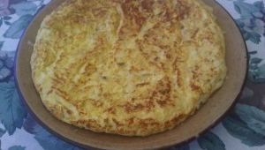 Pequeños restos.... Grandes platos. Hoy tortilla de pescado!!!